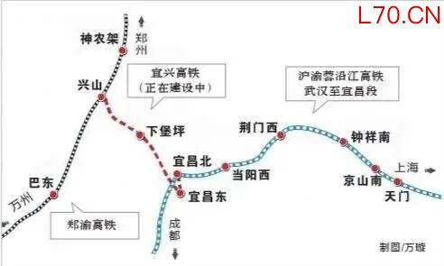 湖北将新增一条高铁 武汉到重庆4小时 宜兴高铁静态验收启动