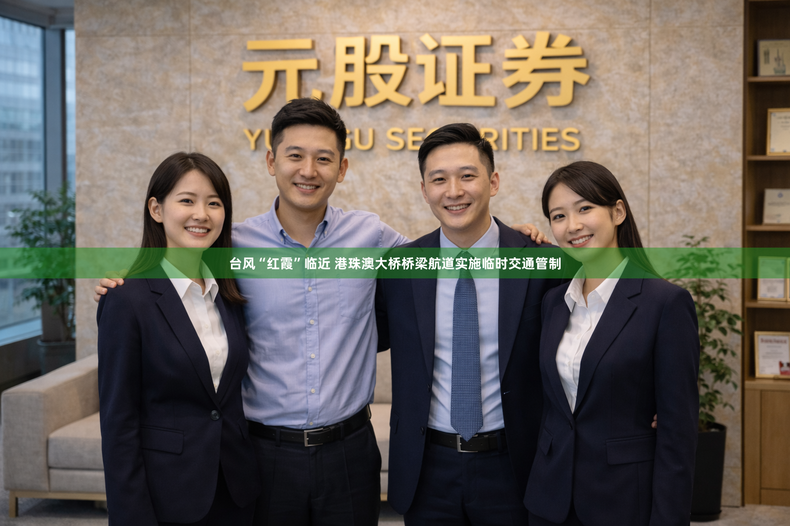台风“红霞”临近 港珠澳大桥桥梁航道实施临时交通管制