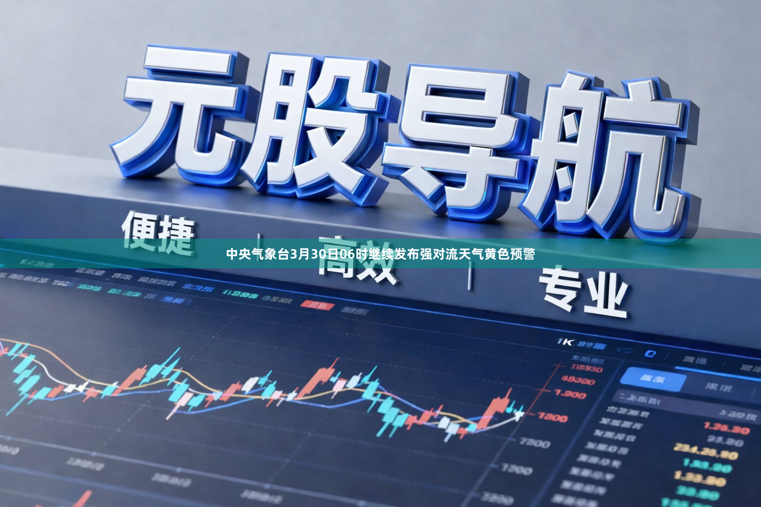 中央气象台3月30日06时继续发布强对流天气黄色预警